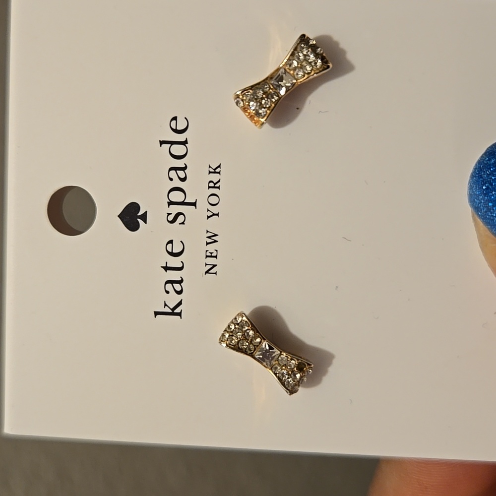 Kate Spade Gold Bow Earrings